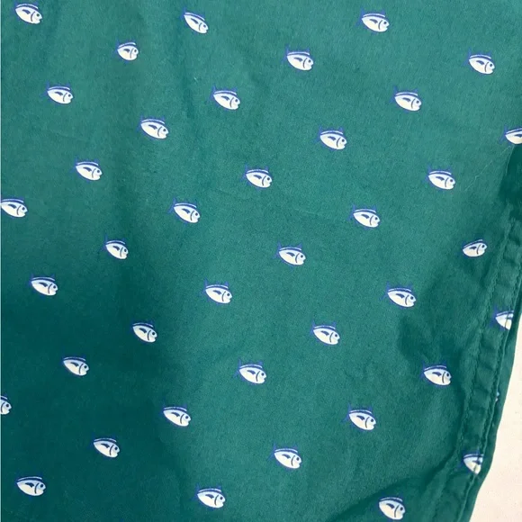 NWT Southern Tide Men’s Skipjack Lounge Pants Duck Green Fish XL PJ Pants - Picture 3 of 6